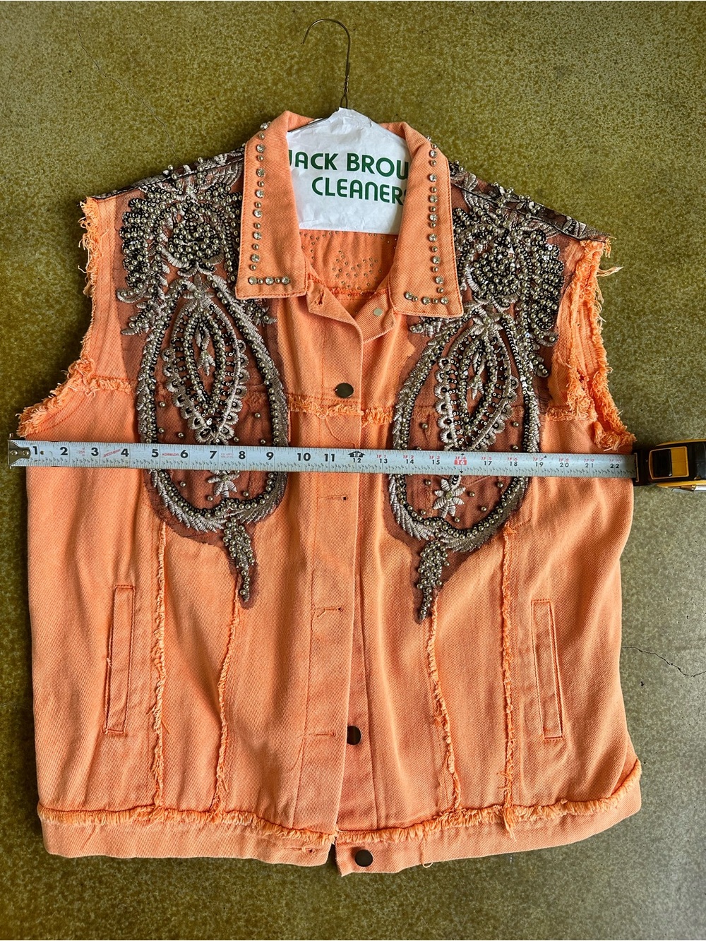 EMBELLISHED VEST!!! - Picture 3 of 3